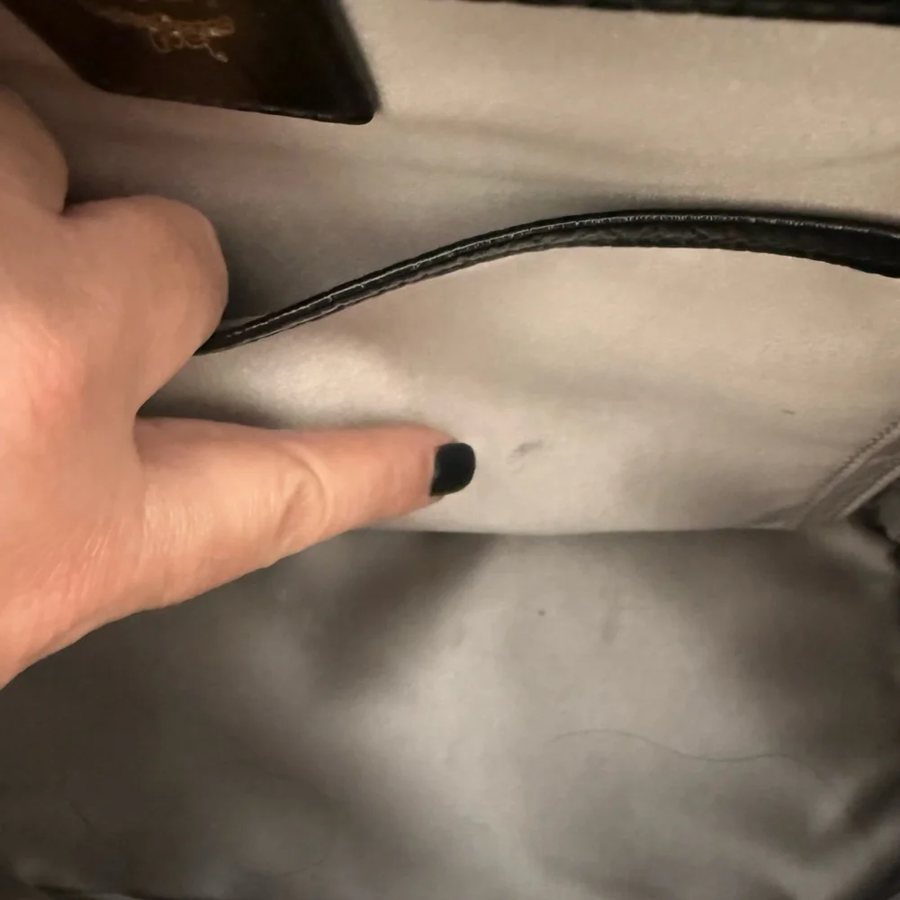 MCM Stark Pearl Stud Leather Backpack